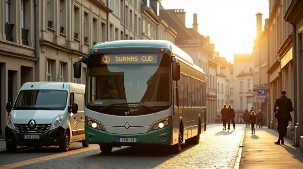 Choisissez votre minibus idéal pour vos déplacements à Rouen