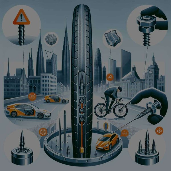 Quels sont les avantages d'un système anti-crevaison pour les vélos de ville ?